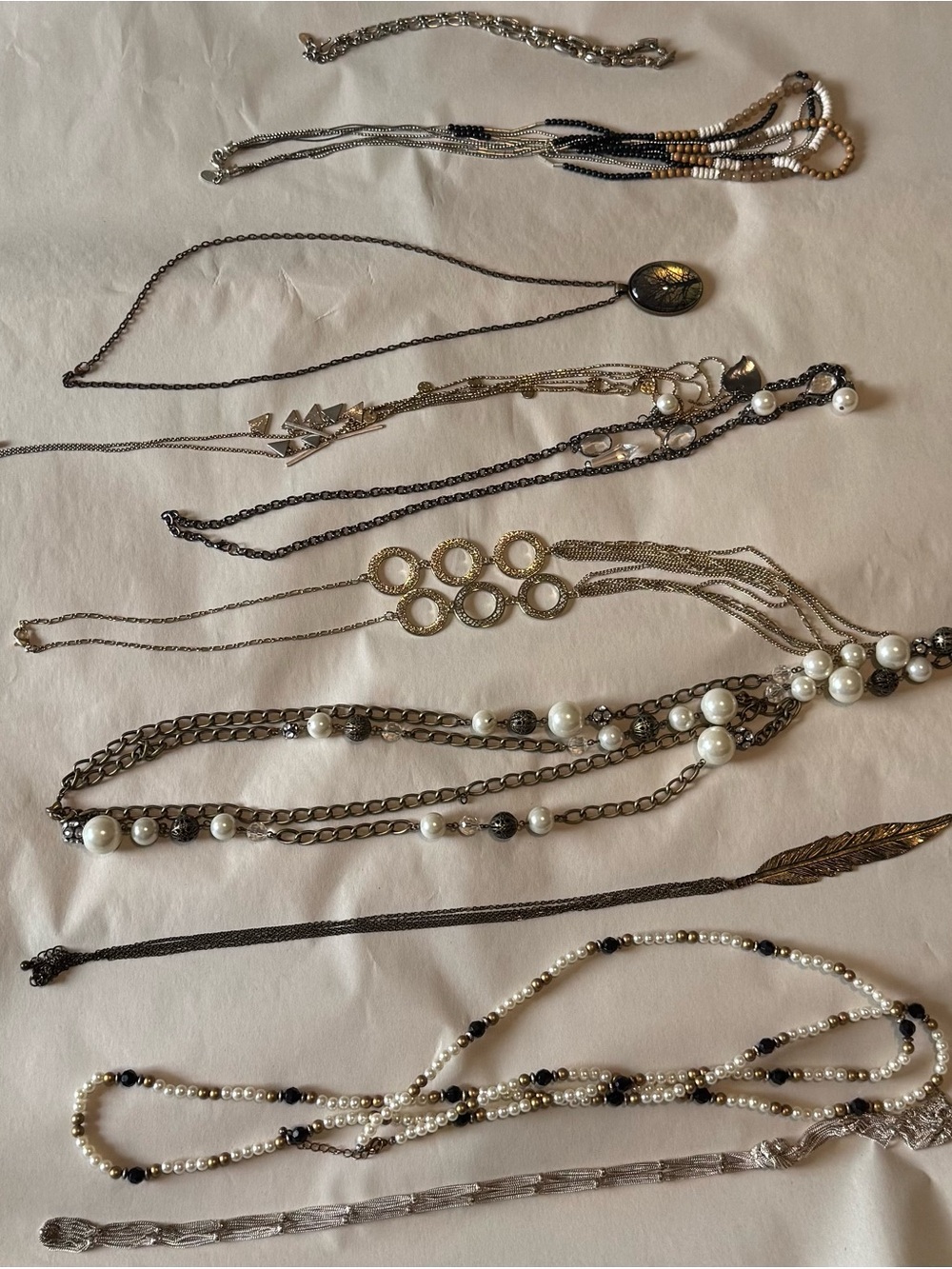 10 Pieces of Costume Jewelry